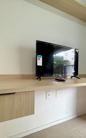 Studio para alugar com 26m², 1 quarto e sem vagaQuarto 
