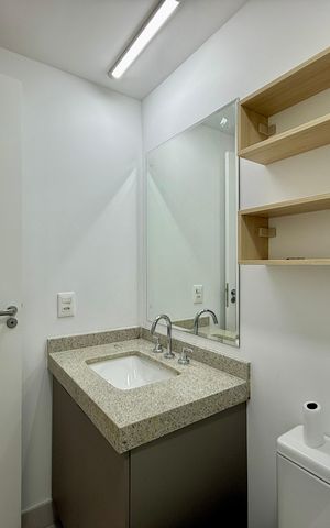 Studio para alugar com 26m², 1 quarto e sem vagaBanheiro  