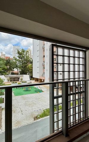 Studio para alugar com 26m², 1 quarto e sem vagaSacada
