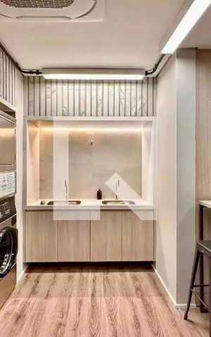 Studio para alugar com 26m², 1 quarto e sem vagaLavanderia 