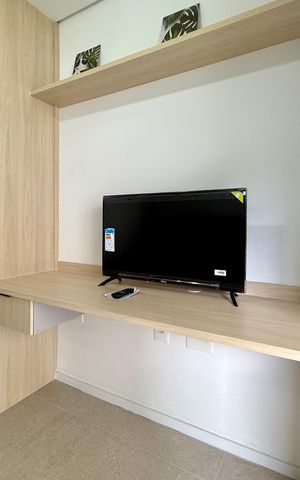 Studio para alugar com 26m², 1 quarto e sem vagaQuarto 