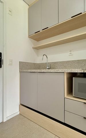 Studio para alugar com 26m², 1 quarto e sem vagaCozinha