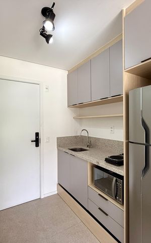 Studio para alugar com 26m², 1 quarto e sem vagaCozinha