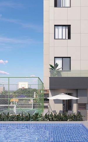 Apartamento à venda com 56m², 2 quartos e 2 vagas