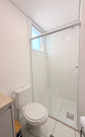 Apartamento à venda com 77m², 3 quartos e 2 vagasBanheiro Social