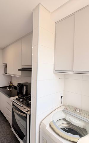 Apartamento à venda com 77m², 3 quartos e 2 vagasÁrea de Serviço
