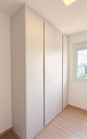 Apartamento à venda com 77m², 3 quartos e 2 vagasQuarto 1