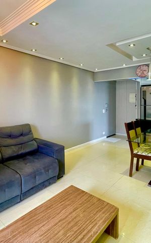 Apartamento para alugar com 65m², 3 quartos e 1 vaga Apartamento para alugar com 65m², 3 quartos e 1 vagaSala