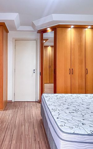 Apartamento para alugar com 58m², 1 quarto e 2 vagas