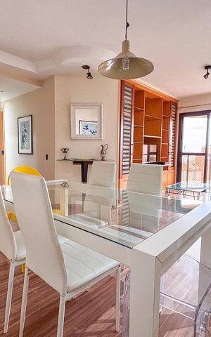 Apartamento para alugar com 58m², 1 quarto e 2 vagas