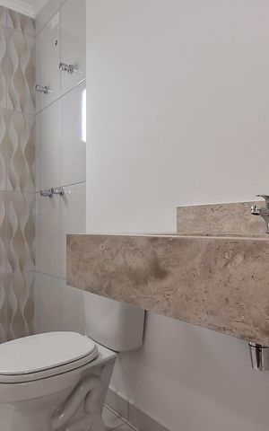 Casa para alugar com 250m², 3 quartos e 8 vagasBanheiro Suíte 2
