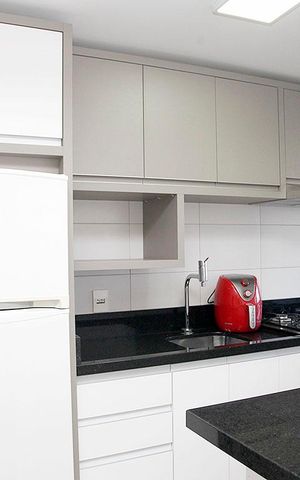 Apartamento à venda com 63m², 2 quartos e 2 vagasCozinha + Área de Serviço