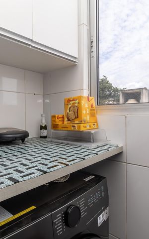 Apartamento à venda com 66m², 3 quartos e 3 vagas Apartamento à venda com 66m², 3 quartos e 3 vagasÁrea de Serviço