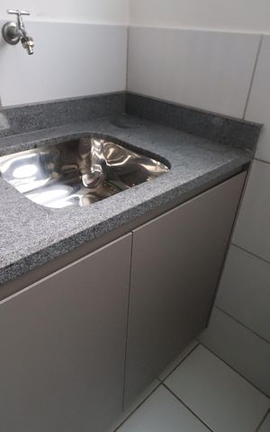 Apartamento para alugar com 58m², 2 quartos e 1 vagaCozinha e Área de Serviço