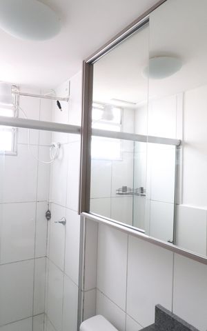 Apartamento para alugar com 58m², 2 quartos e 1 vagaBanheiro Social