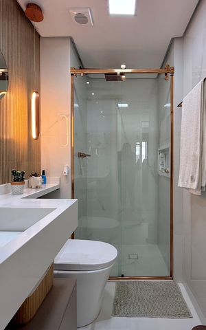Apartamento à venda com 71m², 3 quartos e 1 vaga Apartamento à venda com 71m², 3 quartos e 1 vagaBanheiro Social