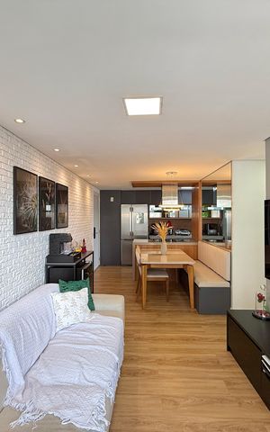 Apartamento à venda com 71m², 3 quartos e 1 vaga Apartamento à venda com 71m², 3 quartos e 1 vagaSala