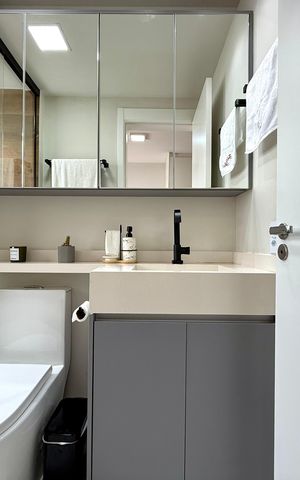 Apartamento à venda com 71m², 3 quartos e 1 vaga Apartamento à venda com 71m², 3 quartos e 1 vagaBanheiro Suíte