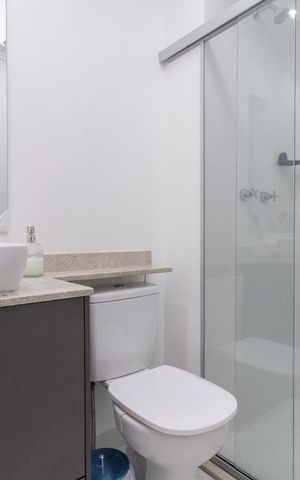 Apartamento para alugar com 63m², 2 quartos e 1 vagaBanheiro