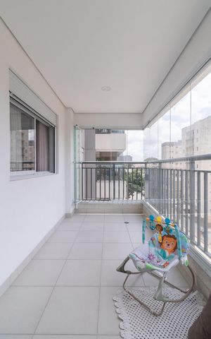 Apartamento para alugar com 63m², 2 quartos e 1 vagaVaranda