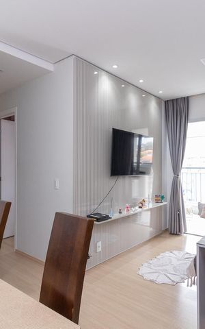 Apartamento para alugar com 63m², 2 quartos e 1 vagaSala