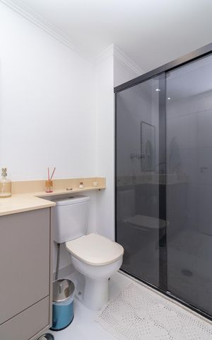 Apartamento para alugar com 63m², 2 quartos e 1 vagaBanheiro da Suíte
