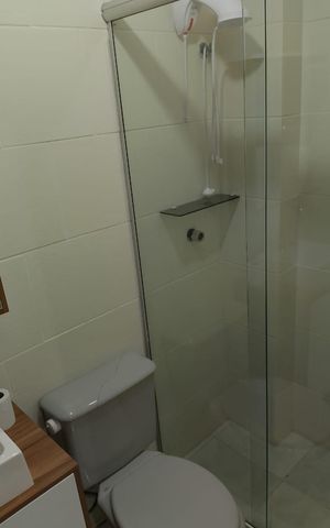 Apartamento para alugar com 55m², 1 quarto e 1 vaga Apartamento para alugar com 55m², 1 quarto e 1 vagaBanheiro