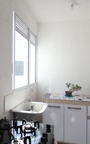 Apartamento para alugar com 44m², 2 quartos e 1 vagaCozinha e Área de Serviço