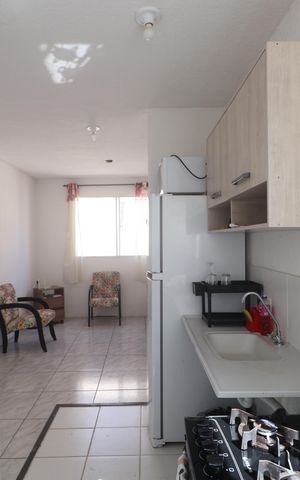 Apartamento para alugar com 44m², 2 quartos e 1 vagaCozinha e Área de Serviço
