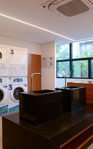 Studio à venda com 15m², 1 quarto e sem vaga Studio à venda com 15m², 1 quarto e sem vagaLavanderia