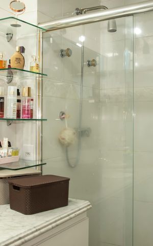 Apartamento à venda com 149m², 3 quartos e 3 vagasBanheiro da Suíte 1