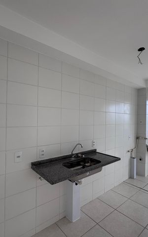 Apartamento para alugar com 52m², 2 quartos e 1 vaga Apartamento para alugar com 52m², 2 quartos e 1 vagaCozinha e Área de Serviço
