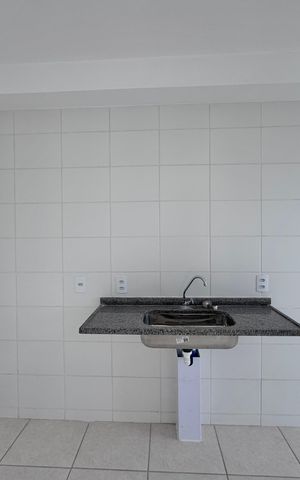Apartamento para alugar com 52m², 2 quartos e 1 vaga Apartamento para alugar com 52m², 2 quartos e 1 vagaCozinha e Área de Serviço