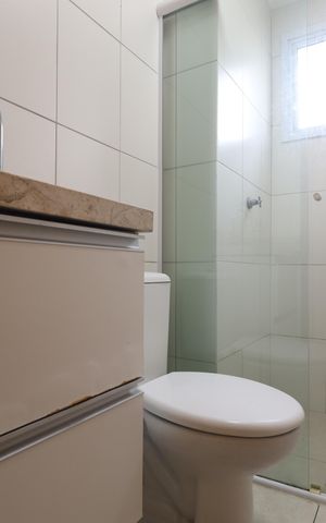 Apartamento à venda com 62m², 2 quartos e 2 vagasBanheiro 2