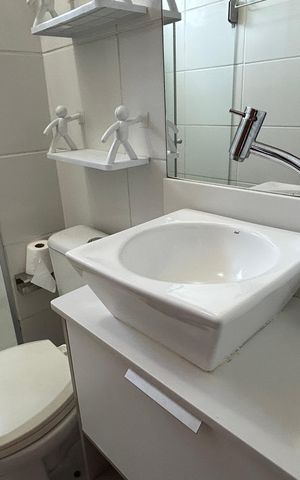 Apartamento para alugar com 45m², 2 quartos e 1 vagaBanheiro