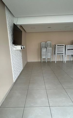 Apartamento para alugar com 45m², 2 quartos e 1 vagaÁrea comum - Salão de festas