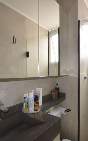 Apartamento para alugar com 55m², 2 quartos e sem vagaBanheiro