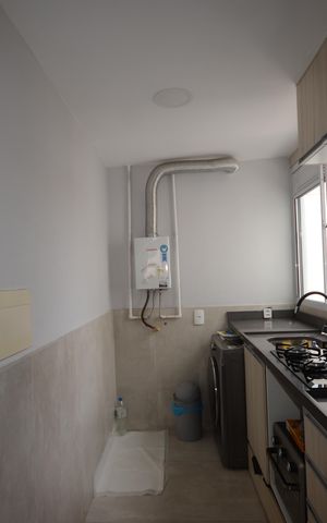 Apartamento para alugar com 55m², 2 quartos e sem vagaCozinha e Área de Serviço