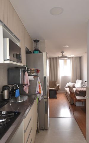 Apartamento para alugar com 55m², 2 quartos e sem vagaCozinha e Área de Serviço