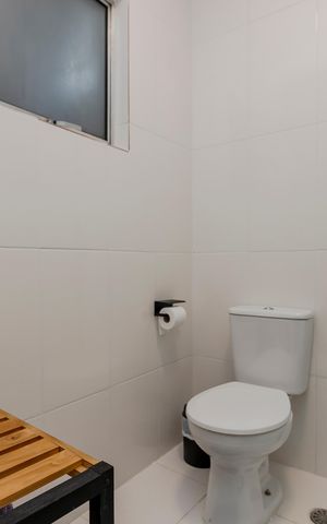Studio para alugar com 30m², 1 quarto e sem vaga Studio para alugar com 30m², 1 quarto e sem vagaBanheiro