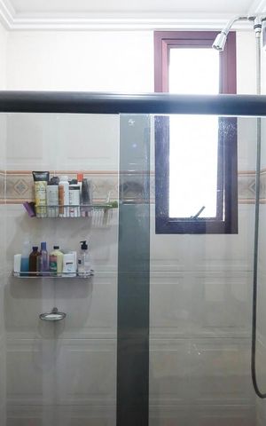 Apartamento à venda com 158m², 3 quartos e 2 vagasBanheiro da suíte 3
