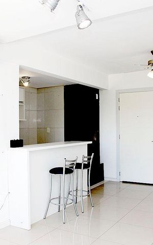 Apartamento à venda com 58m², 2 quartos e 2 vagasSala