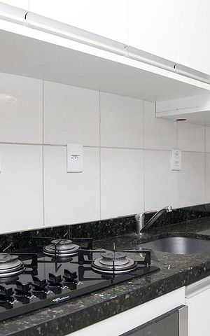 Apartamento à venda com 58m², 2 quartos e 2 vagasCozinha + Área de Serviço