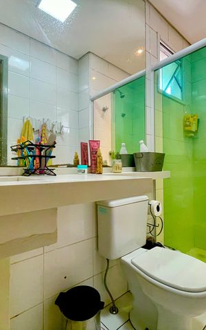 Apartamento à venda com 145m², 3 quartos e 1 vaga Apartamento à venda com 145m², 3 quartos e 1 vagaBanheiro 2