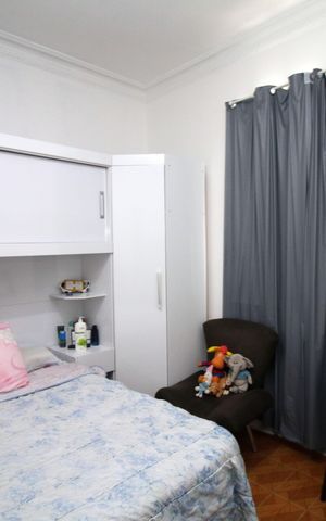 Apartamento à venda com 54m², 1 quarto e sem vagaQuarto 