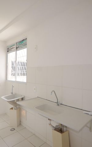 Apartamento para alugar com 45m², 2 quartos e sem vagaCozinha e Área de Serviço