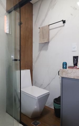 Apartamento à venda com 98m², 3 quartos e 2 vagasBanheiro Quarto 1 Suíte 