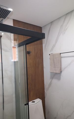 Apartamento à venda com 98m², 3 quartos e 2 vagasBanheiro Quarto 1 Suíte 
