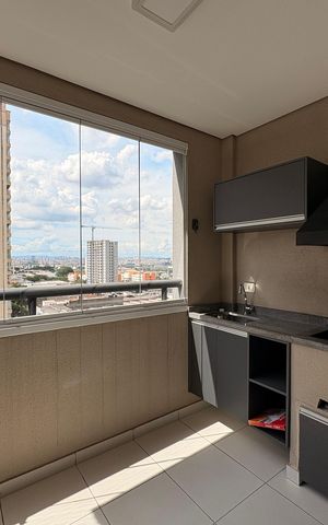 Apartamento à venda com 80m², 2 quartos e 2 vagas Apartamento à venda com 80m², 2 quartos e 2 vagasVaranda gourmet
