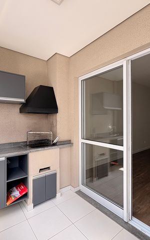 Apartamento à venda com 80m², 2 quartos e 2 vagas Apartamento à venda com 80m², 2 quartos e 2 vagasVaranda gourmet